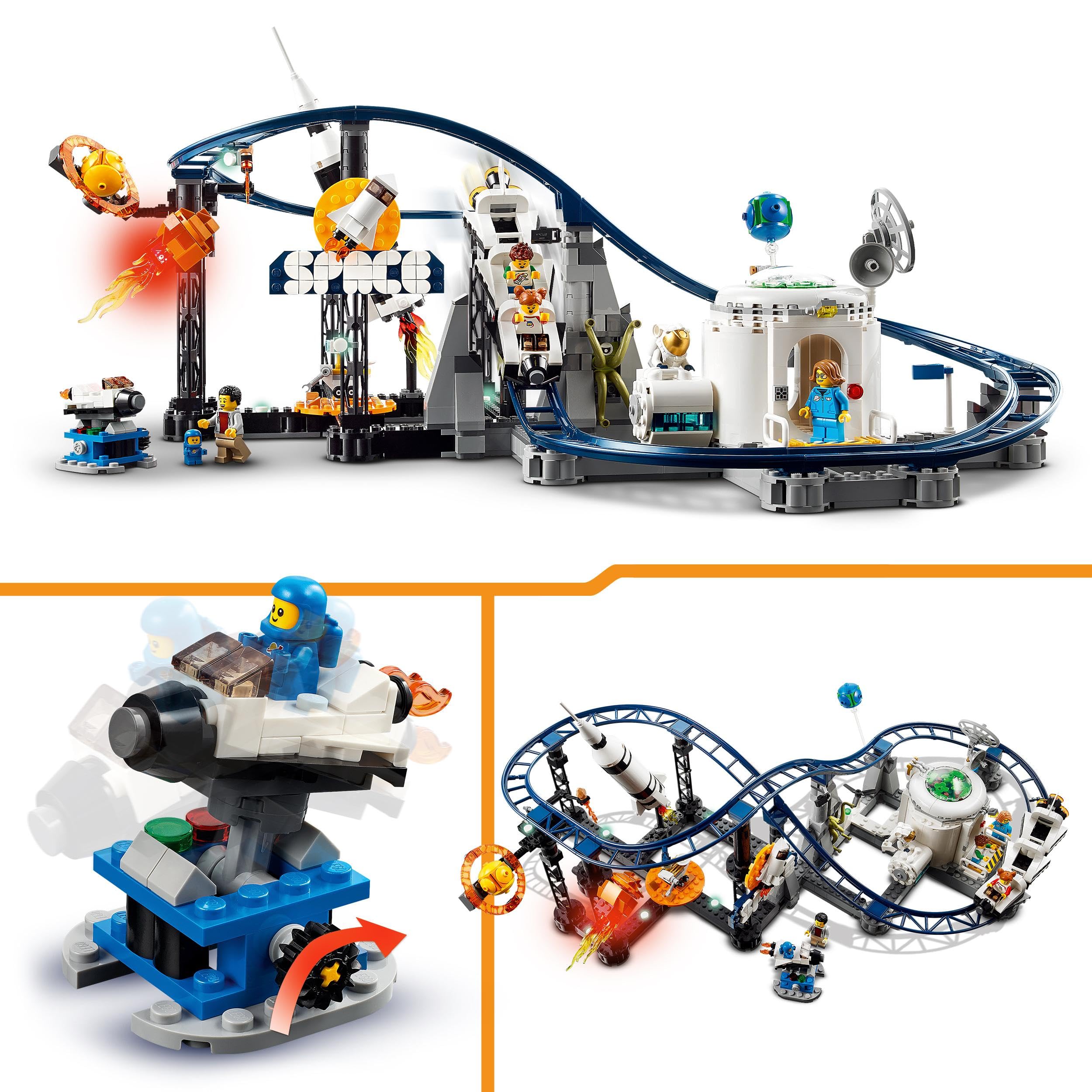 Amazon.com: Lego Creator 3 in 1 Space Roller Coaster Building Toy